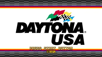 Daytona USA (Europe) screen shot title